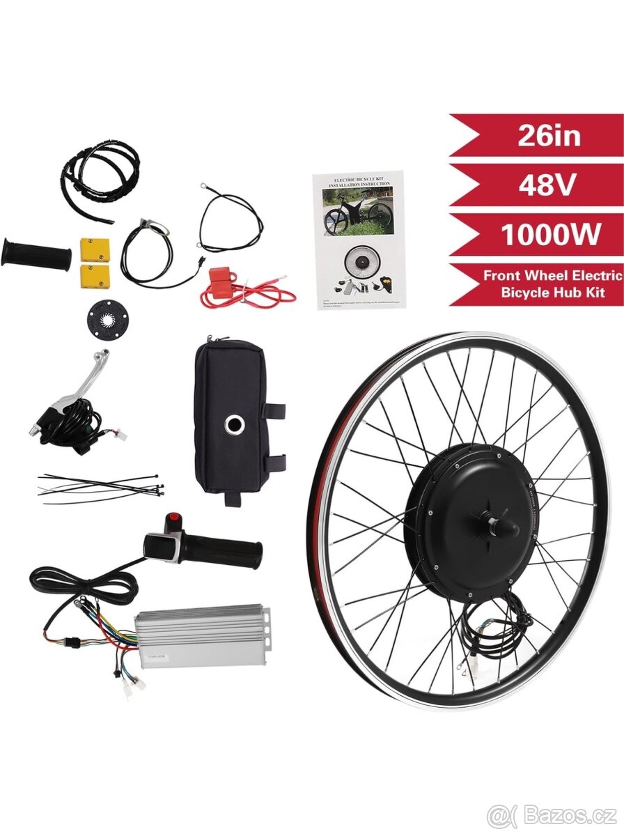 Sada na přestavbu elektrokola Wengna 26" - 48V - 1000W