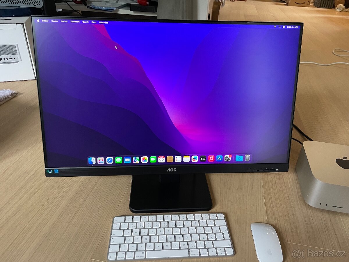 IPS 27" Monitor AOC 27E2QAE - Perfektní stav