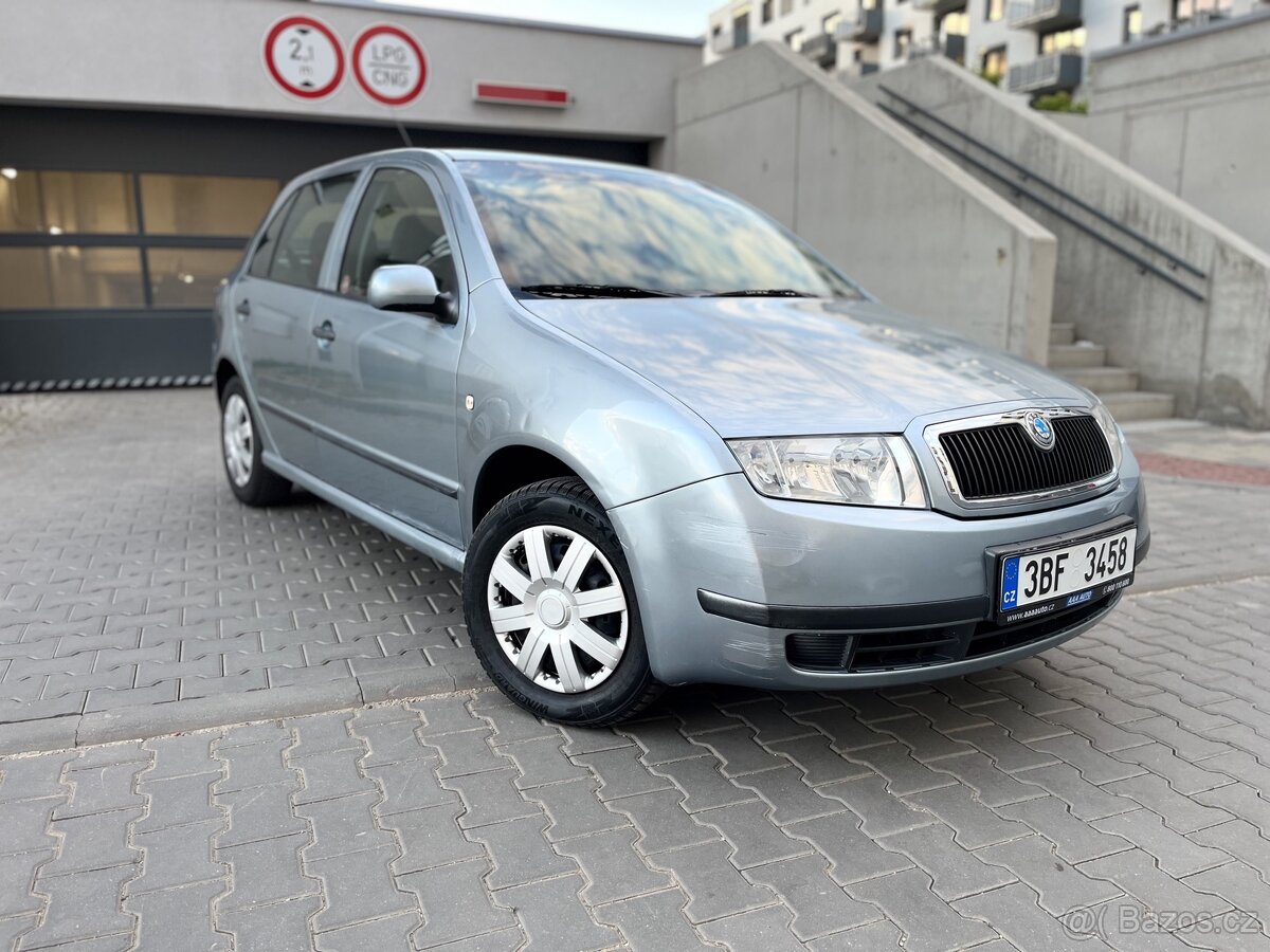 Škoda Fabia 1.2HTP 47KW, MANUÁL, CENTRÁL