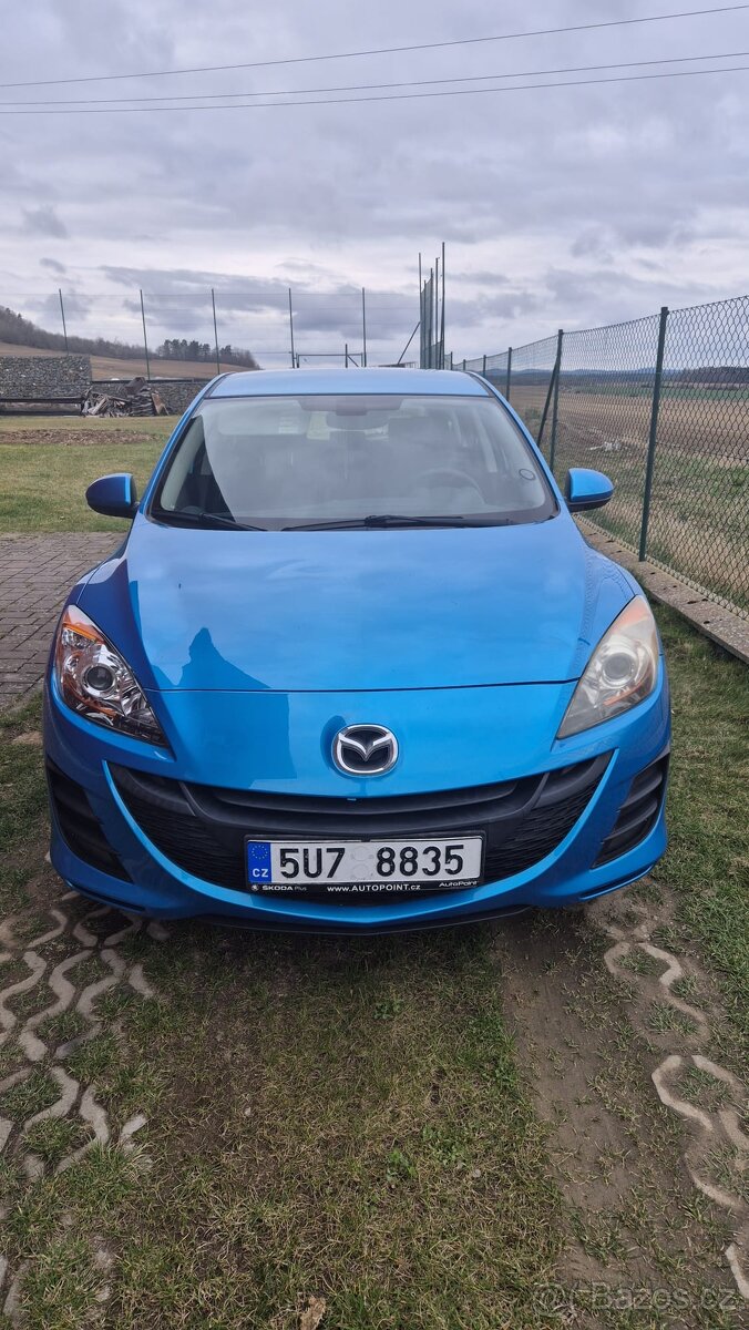 🚗 Mazda 3 BL 1.6i 77 kW – nejvyšší výbava, spolehlivá