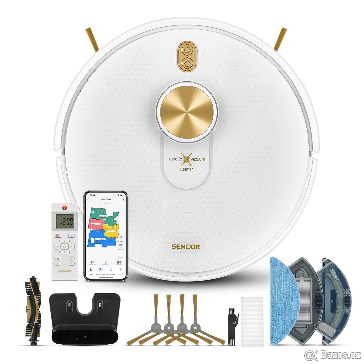 Robotický vysavač Sencor SRV 9150WH