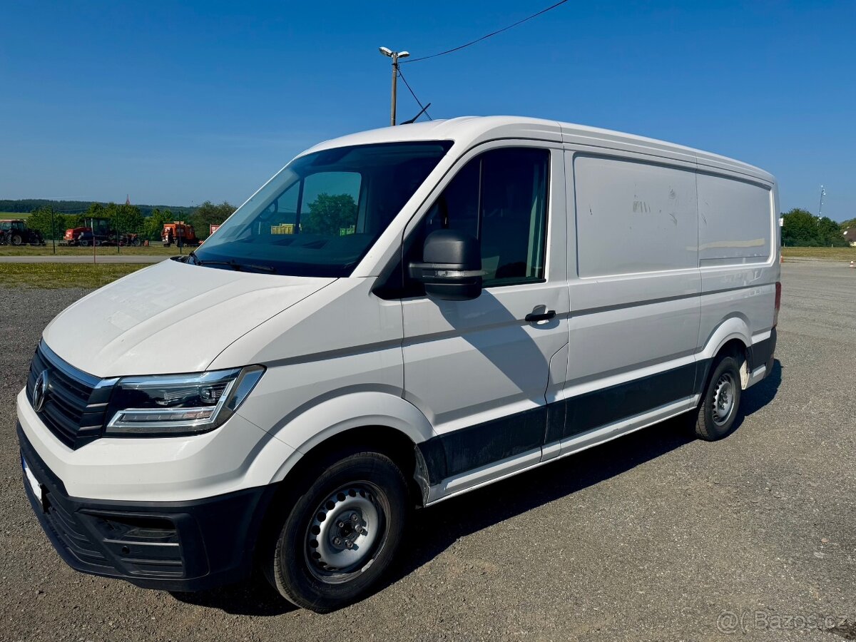 VW Crafter skříň 2.0 TDI 6MT 2020/116t km/LED/Vyhř. sklo/CZ