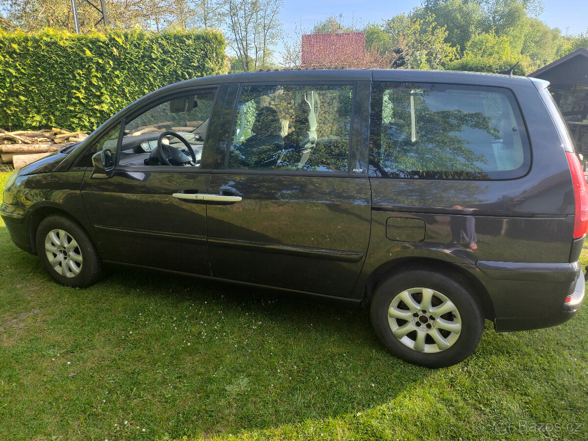PEUGEOT 807, 2.2 HDI 94kW, tažné zařízení
