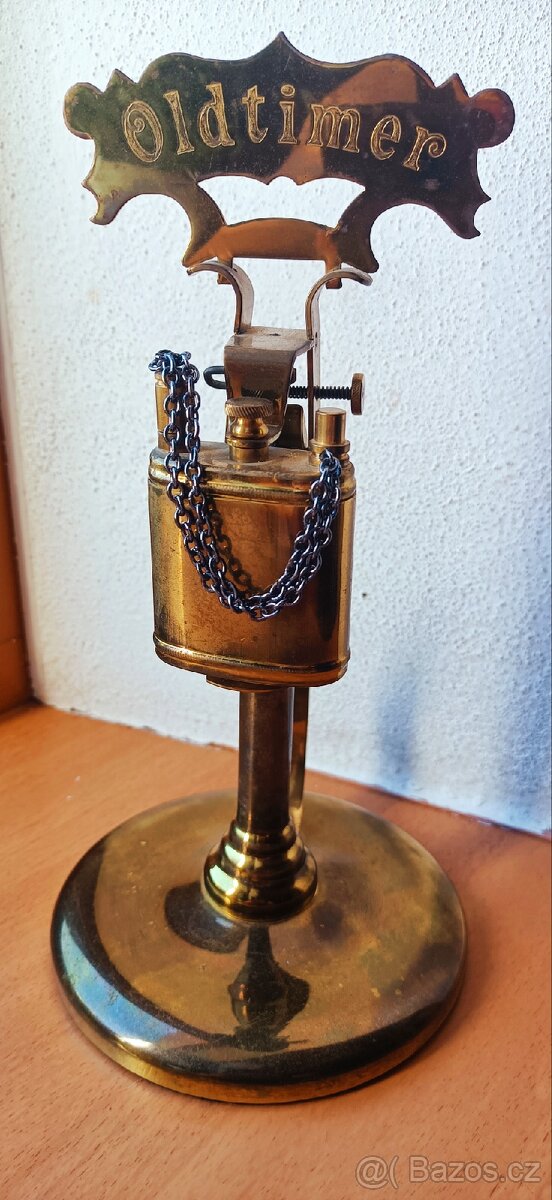 Stolní mosazný zapalovač „Oldtimer“