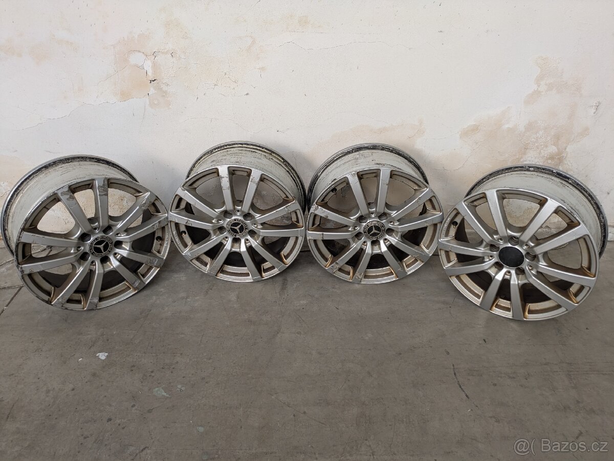 Hliníkové disky Mercedes Benz 17"