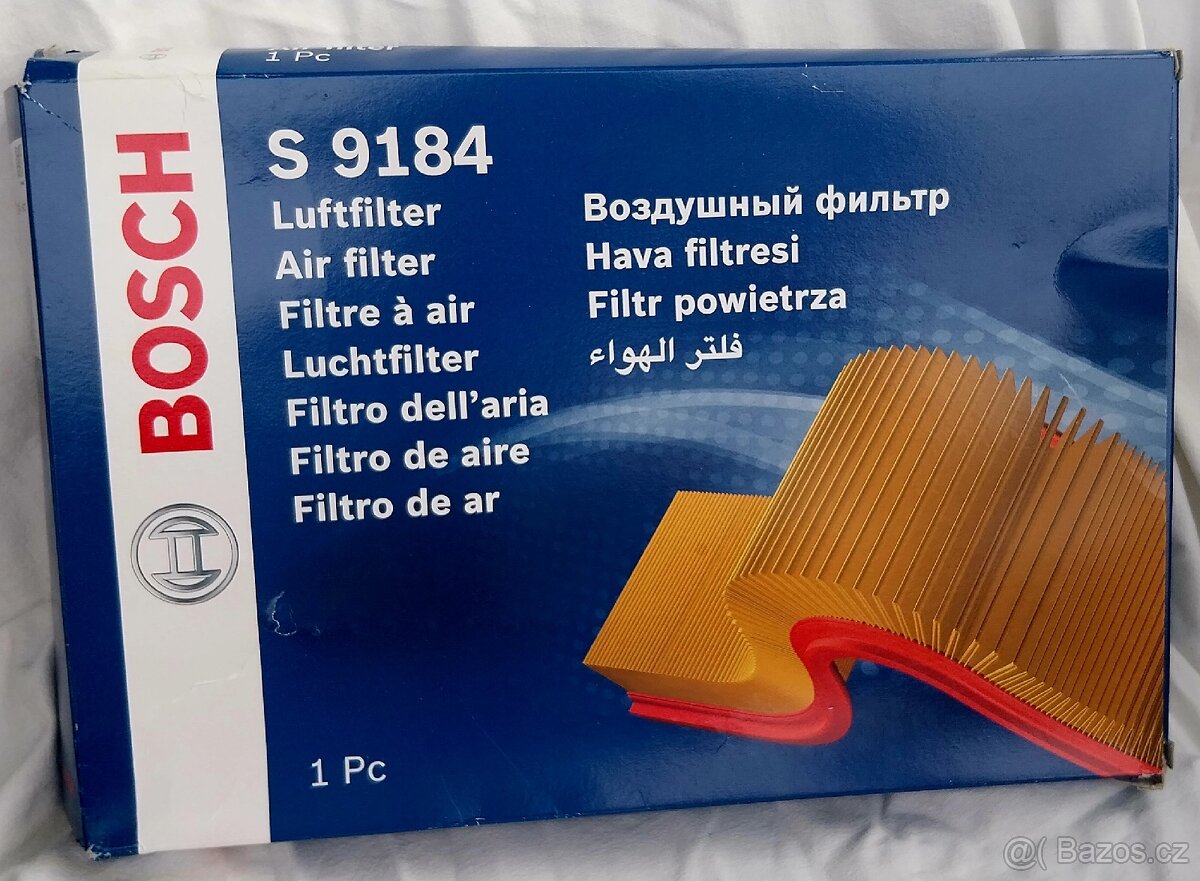 BOSCH S9184 vzduchový filtr