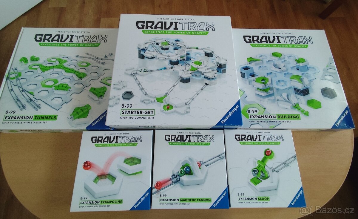Ravensburger GraviTrax Startovací sada + 5 rozšiřujících sad