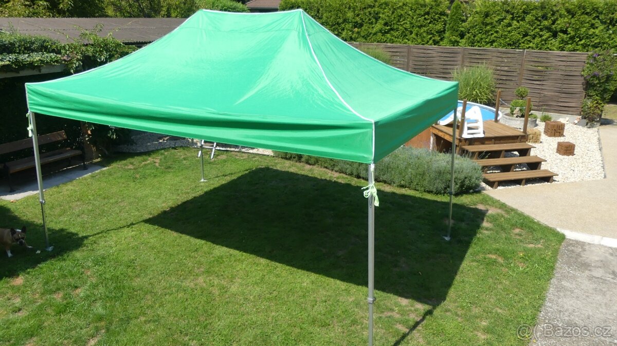 Nůžkový hliníkový party stan 3 x 4.5m