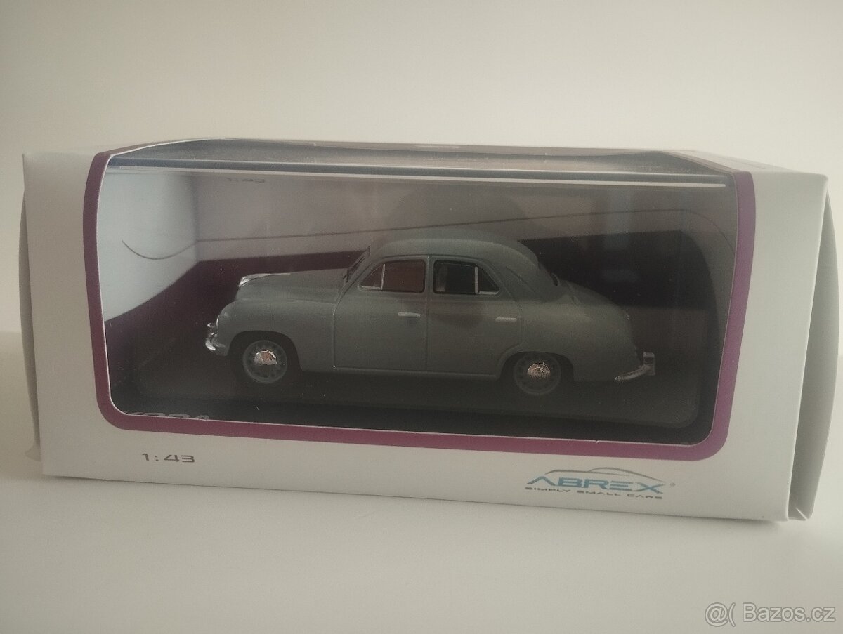 Škoda 1201 abrex šedá 1:43