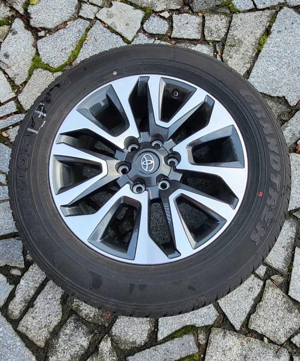 Originální alu kola 265/55 R19 Toyota Land Cruiser 150