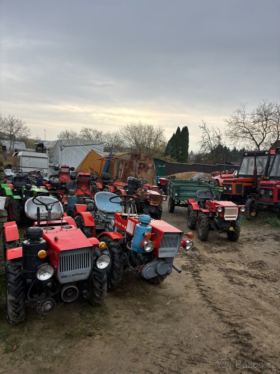 Malotraktory MT8, TK14, TZ4K14 Slavia - Tomovinkovič