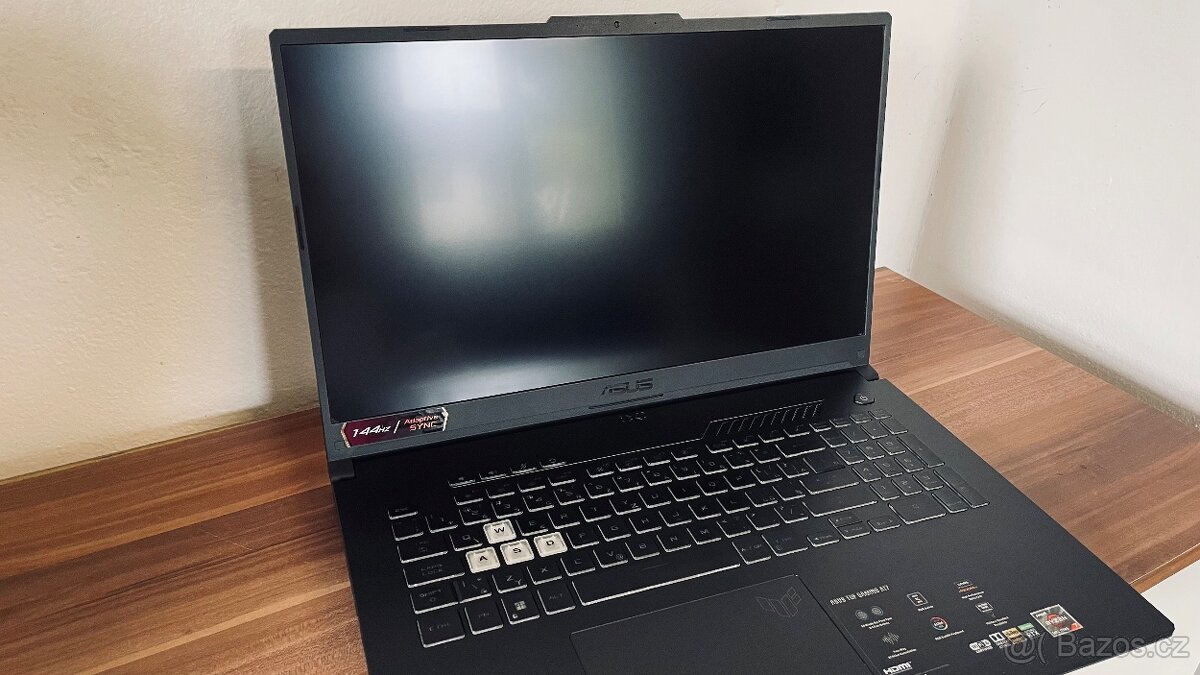 ASUS TUF Gaming 17" 144 Hz RTX3070 TDP 140W