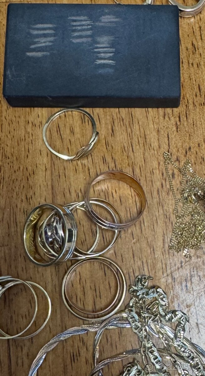 Zlato koupím, 585/ 1000 14 kt  zlomkové zlato, zlomky