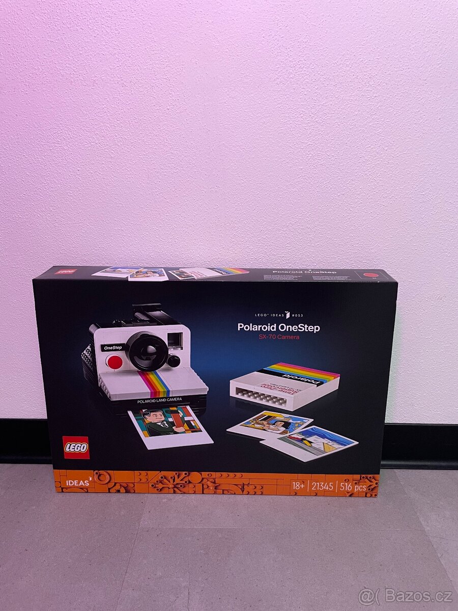 LEGO 21345 Polaroid OneStep SX-70 Camera – nový a nerozbalen
