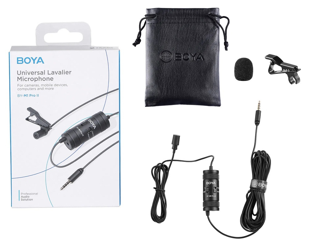 Klopový mikrofon BOYA BY-M1 Pro II