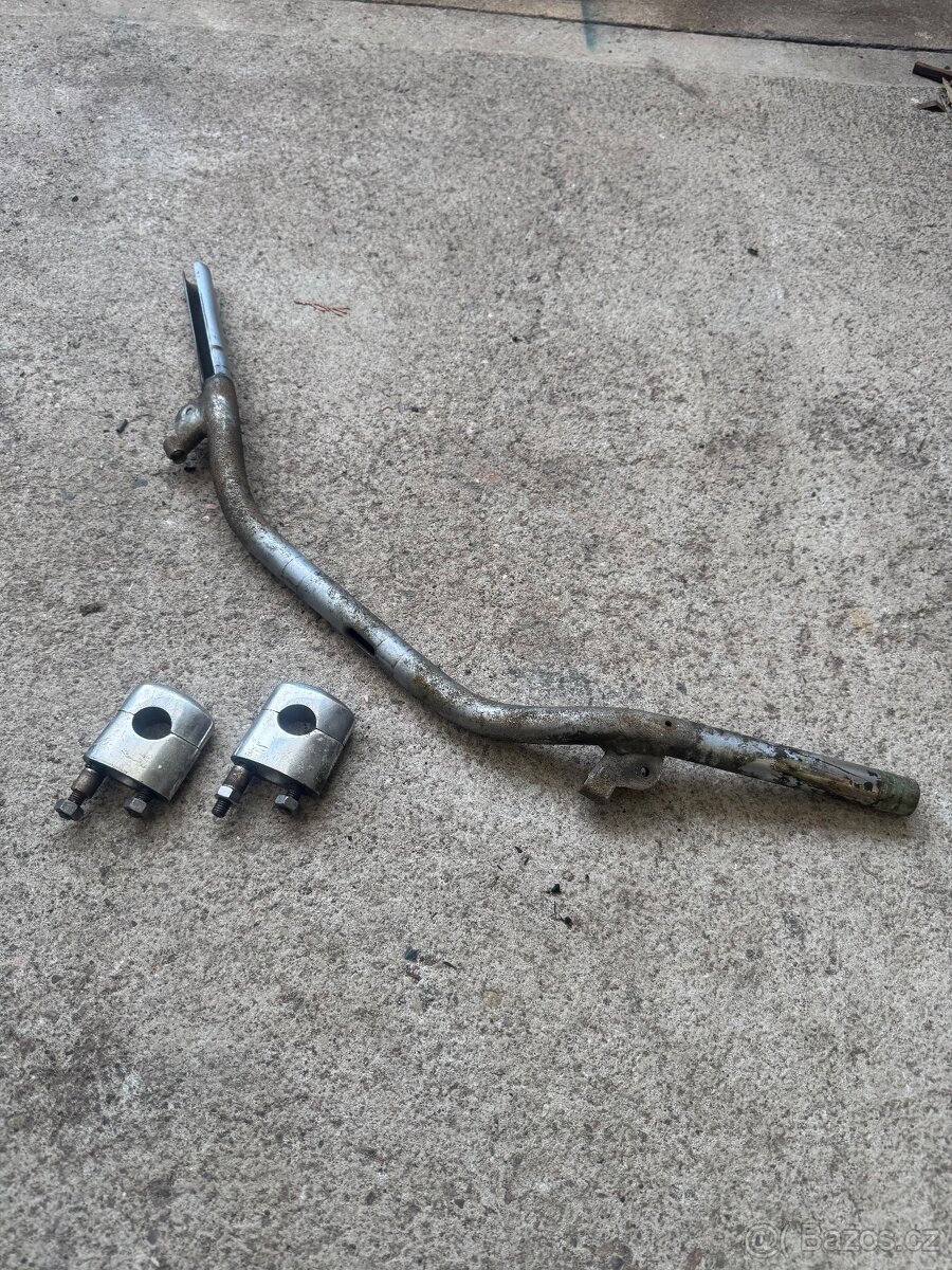 Řídítka a risery z BMW R80 R100