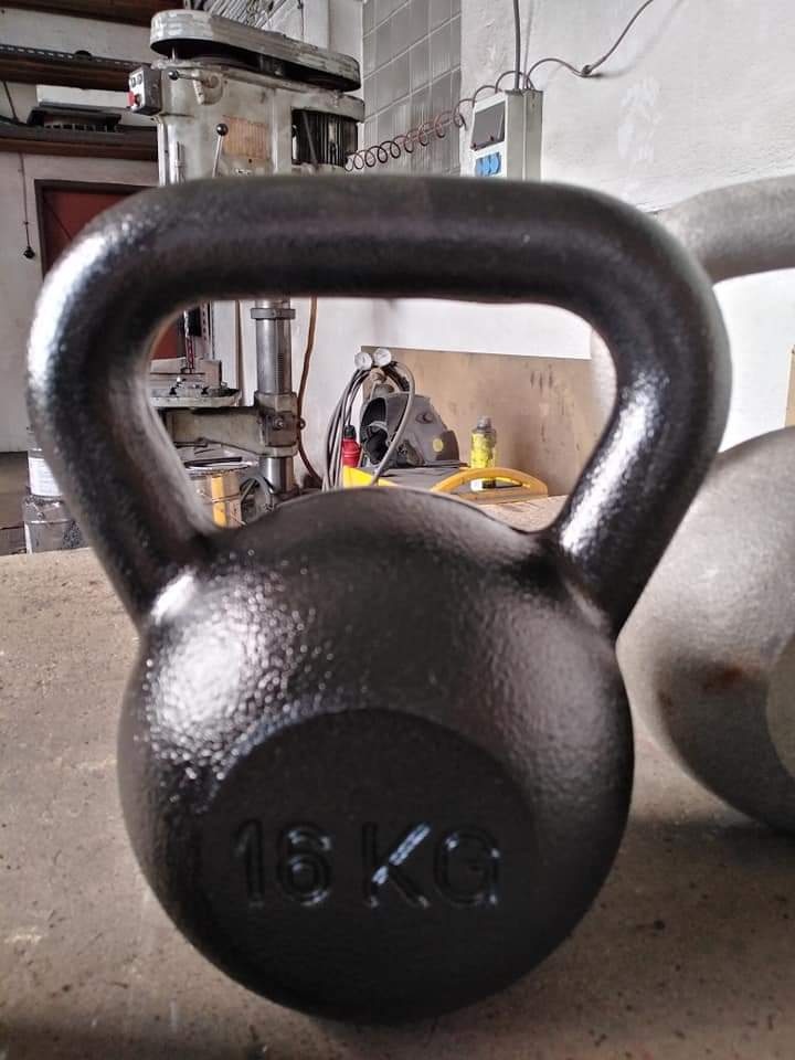 Prodám nové Kettbely, litinové závaží, ČINKY
