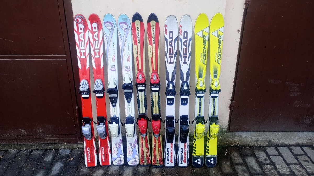 Dětské lyže 110cm za 800,-Kč/pár