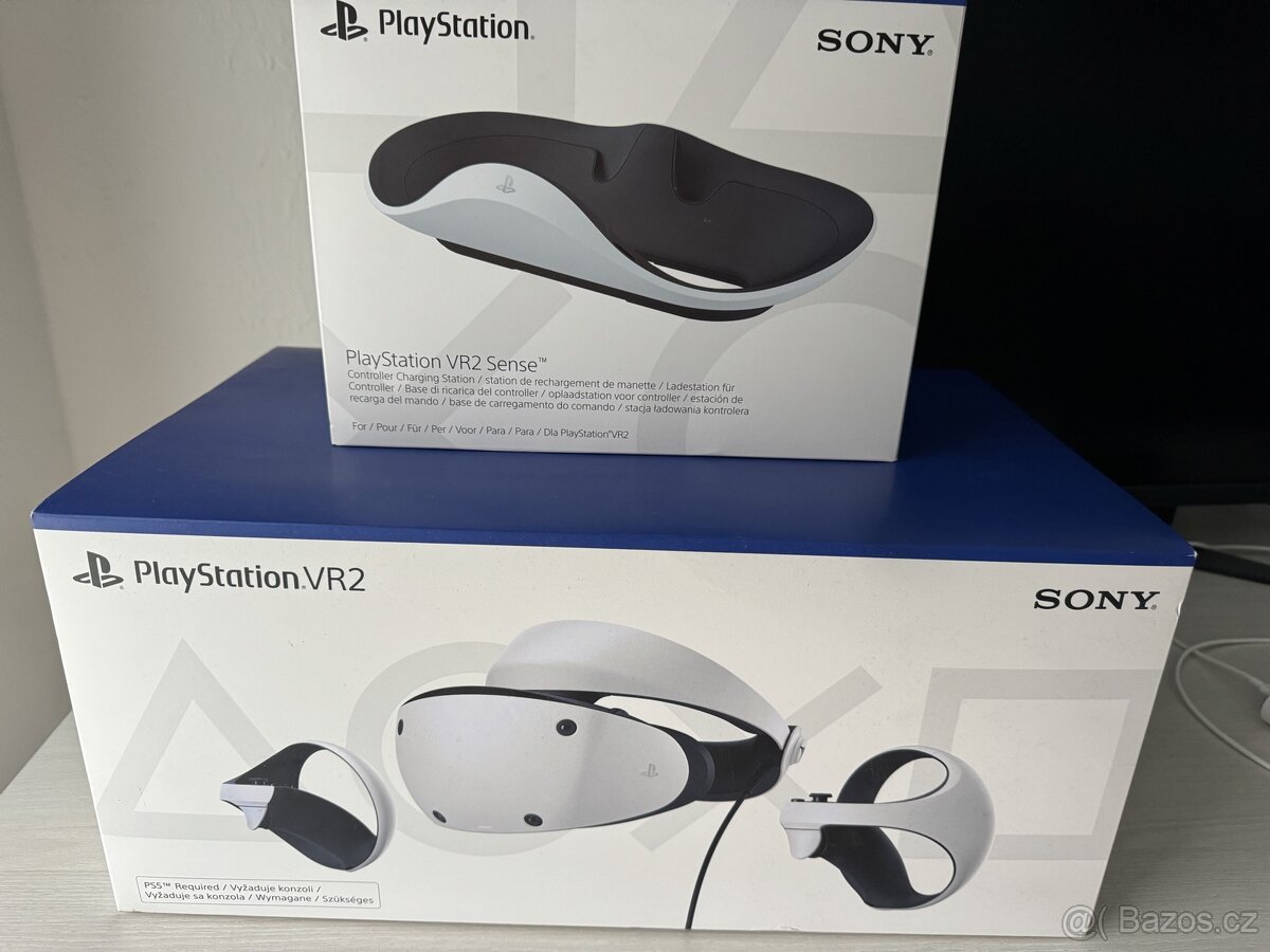 Playstation VR2 + nabíjecí stanice záruka
