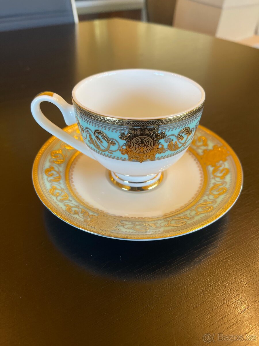 Čajový set porcelán / 6 kusů