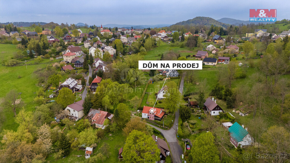Prodej rodinného domu, 113 m², Prácheň, Kamenický Šenov