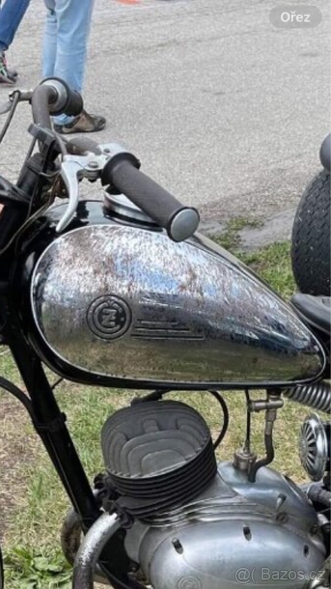 Nádrž ČZ 150C- původní stav koupím