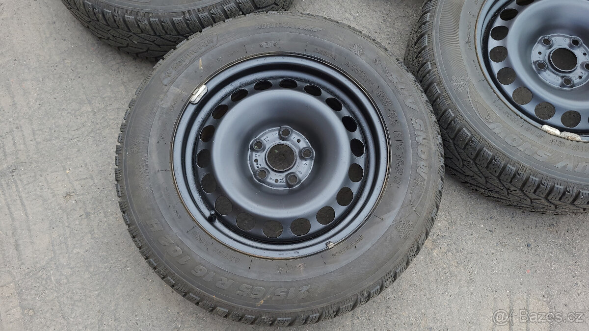 90% zimní kola 16" 5x112 VW Tiguan