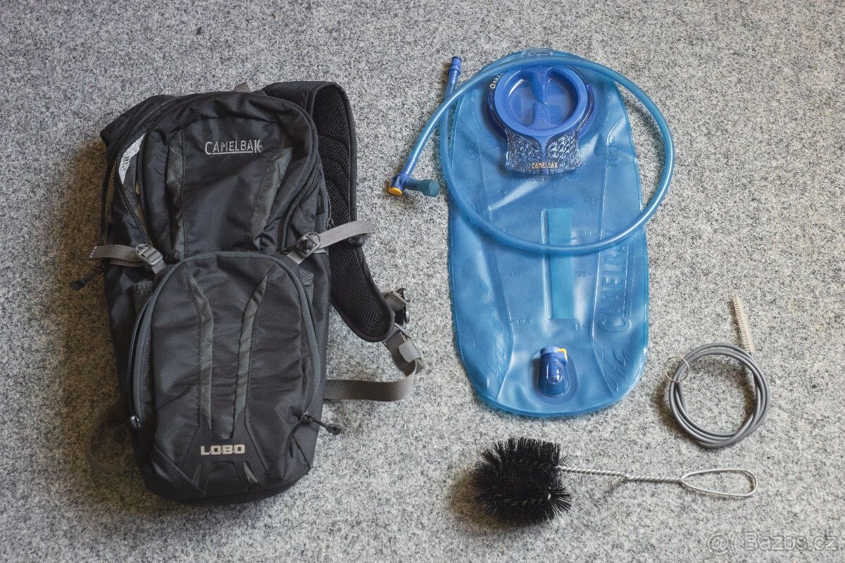 Cyklo batoh Camelbak Lobo s rezervoárem Crux + čištění