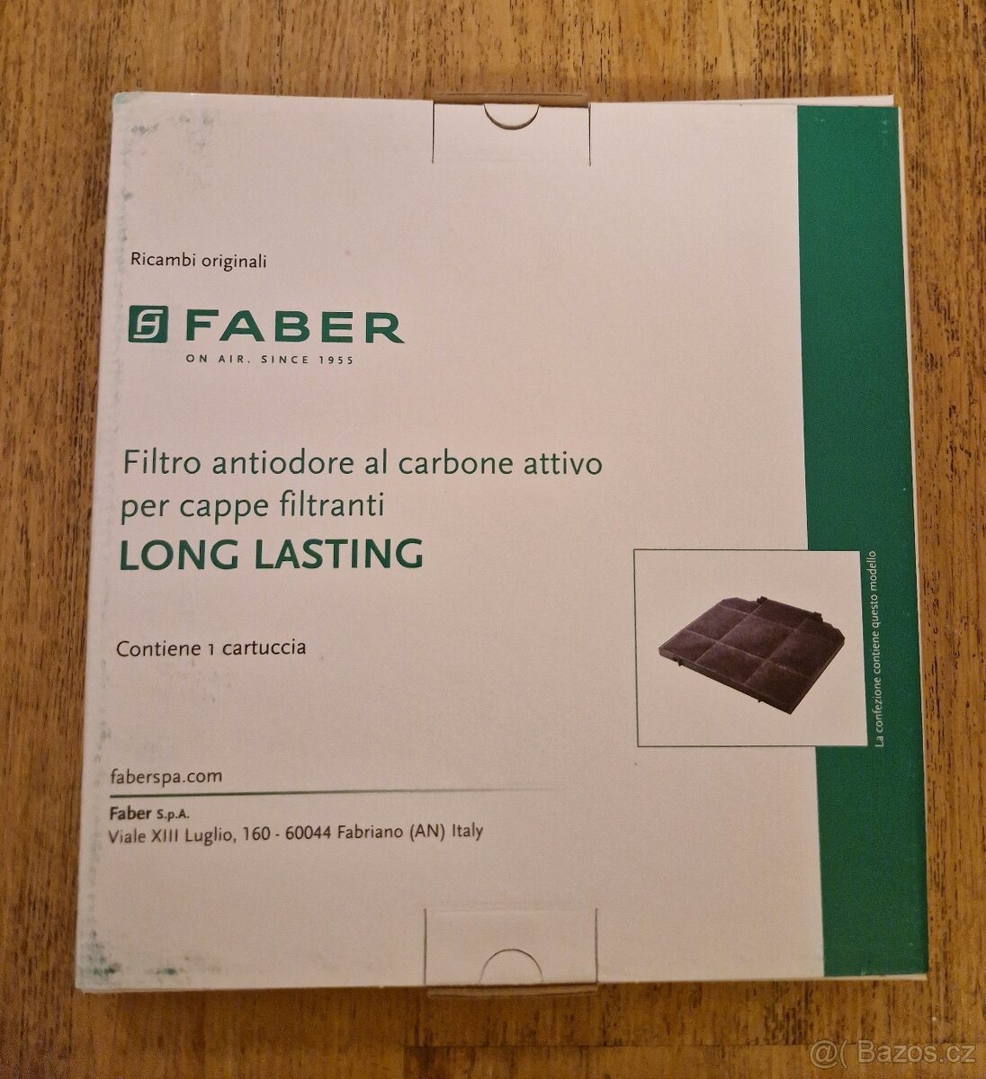Faber long lasting uhlikovy filter - digestor