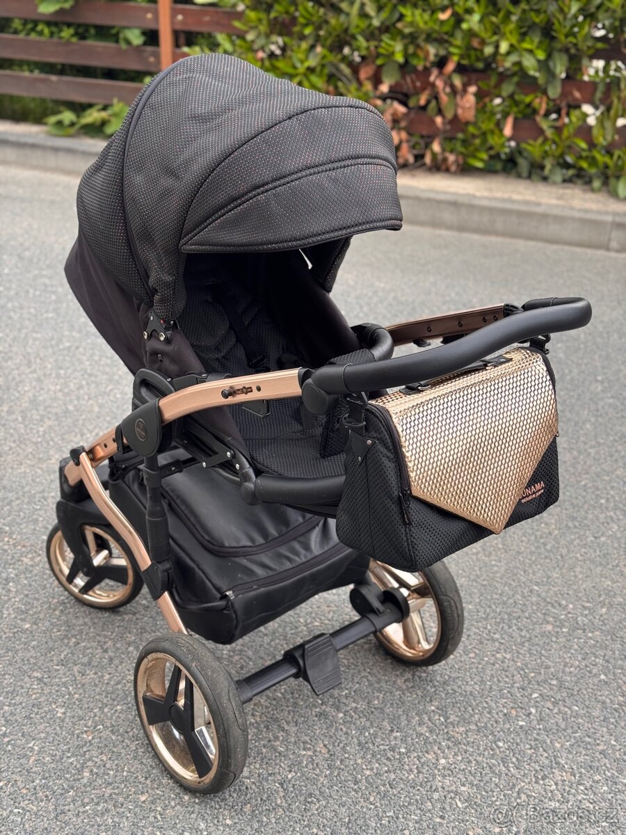 Kočárek Junama Diamont Rose Gold limit edice