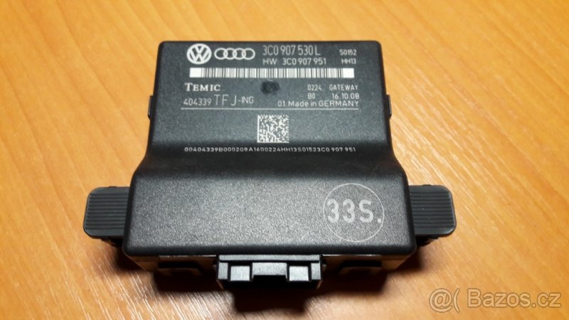 Gateway 3C0 907 530 E/H/L pro VAG, VW - NEVYBÍJÍ BATERII