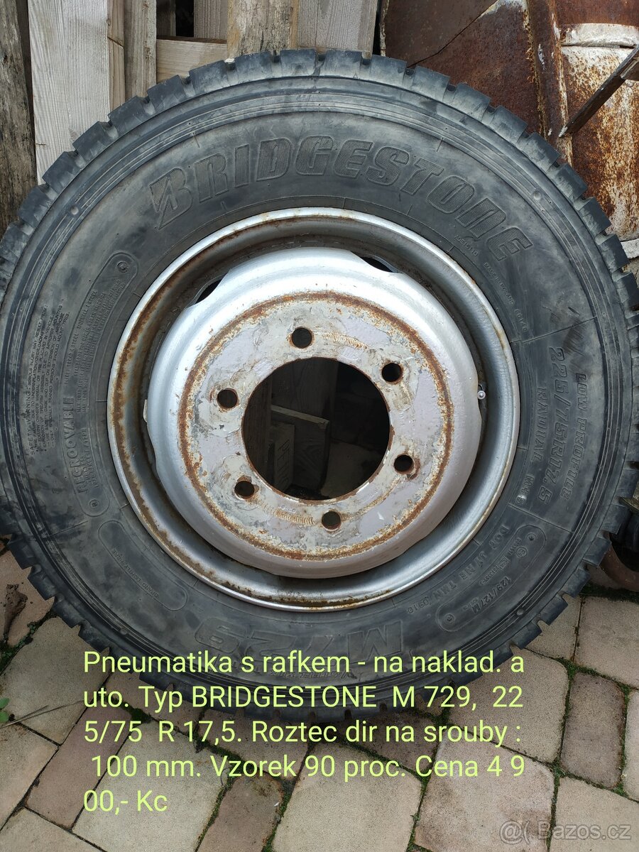 Pneumatika BRIGESTONE M729 TOP