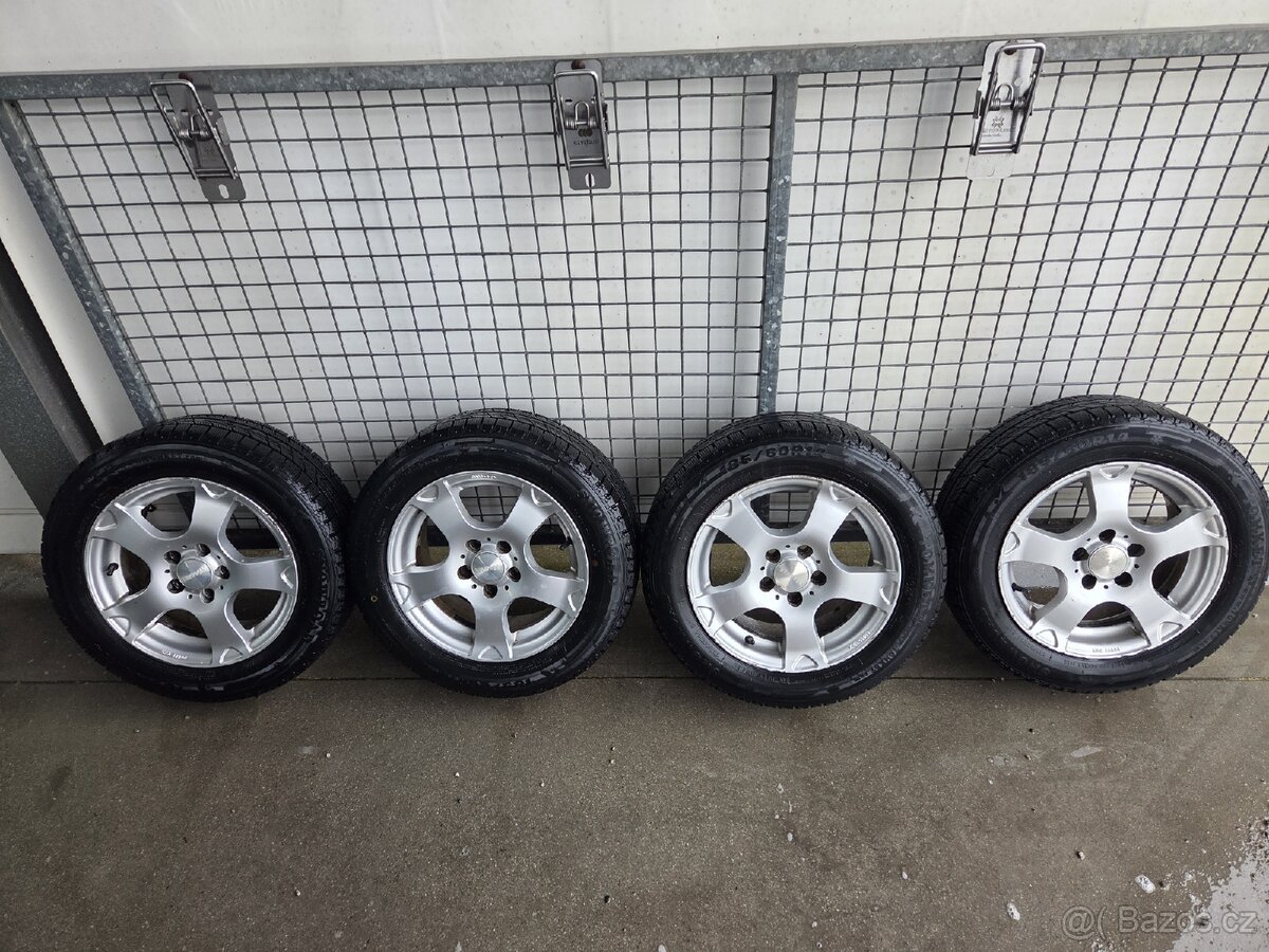 Alu kola r14 zimni sada 185/60 r14