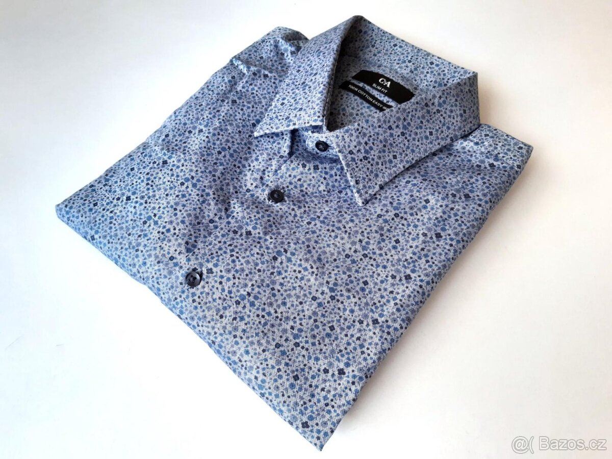Pánská košile C&A Slim Fit, vel. L 41-42, nová