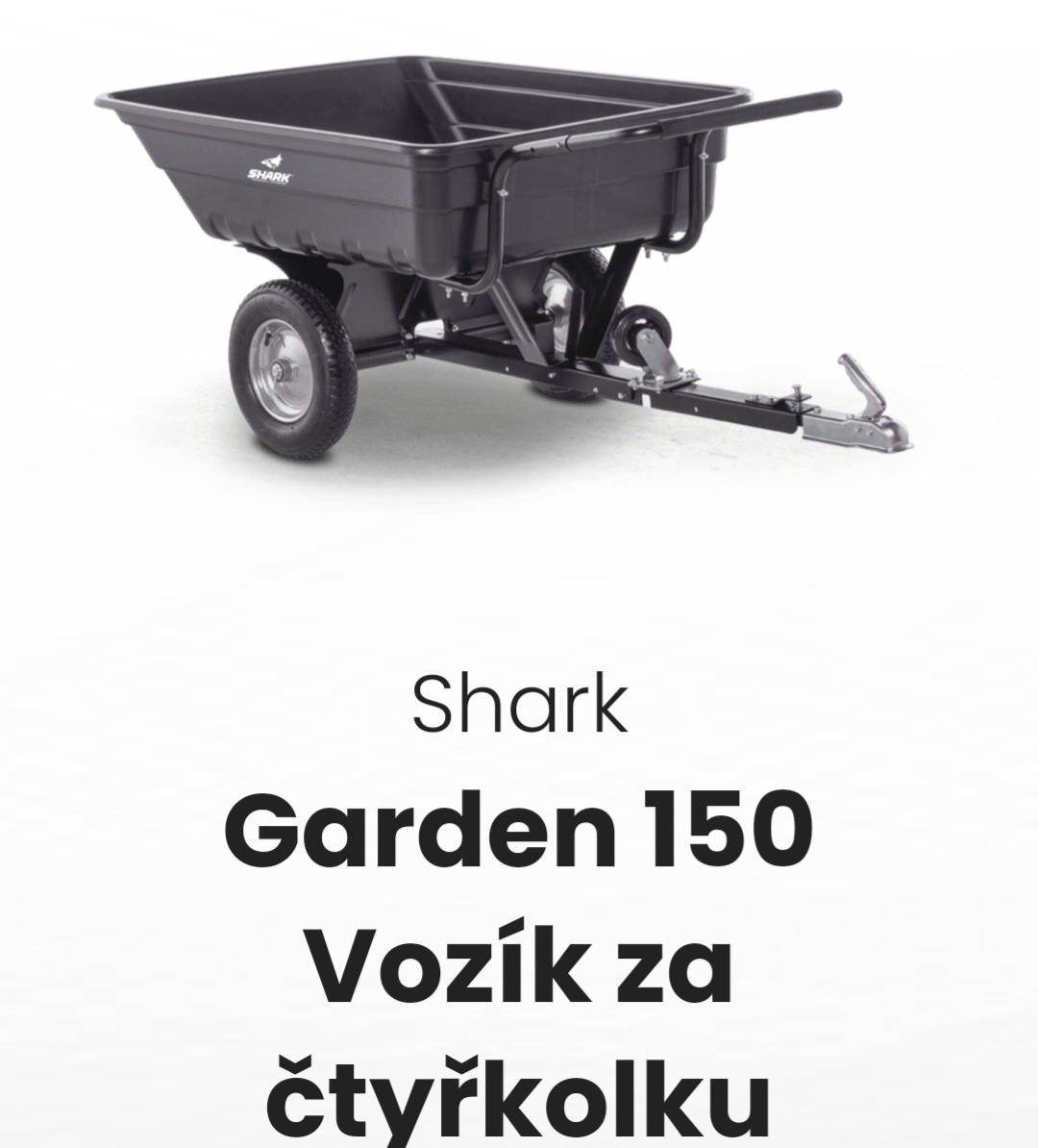 Vozík za čtyrkolku