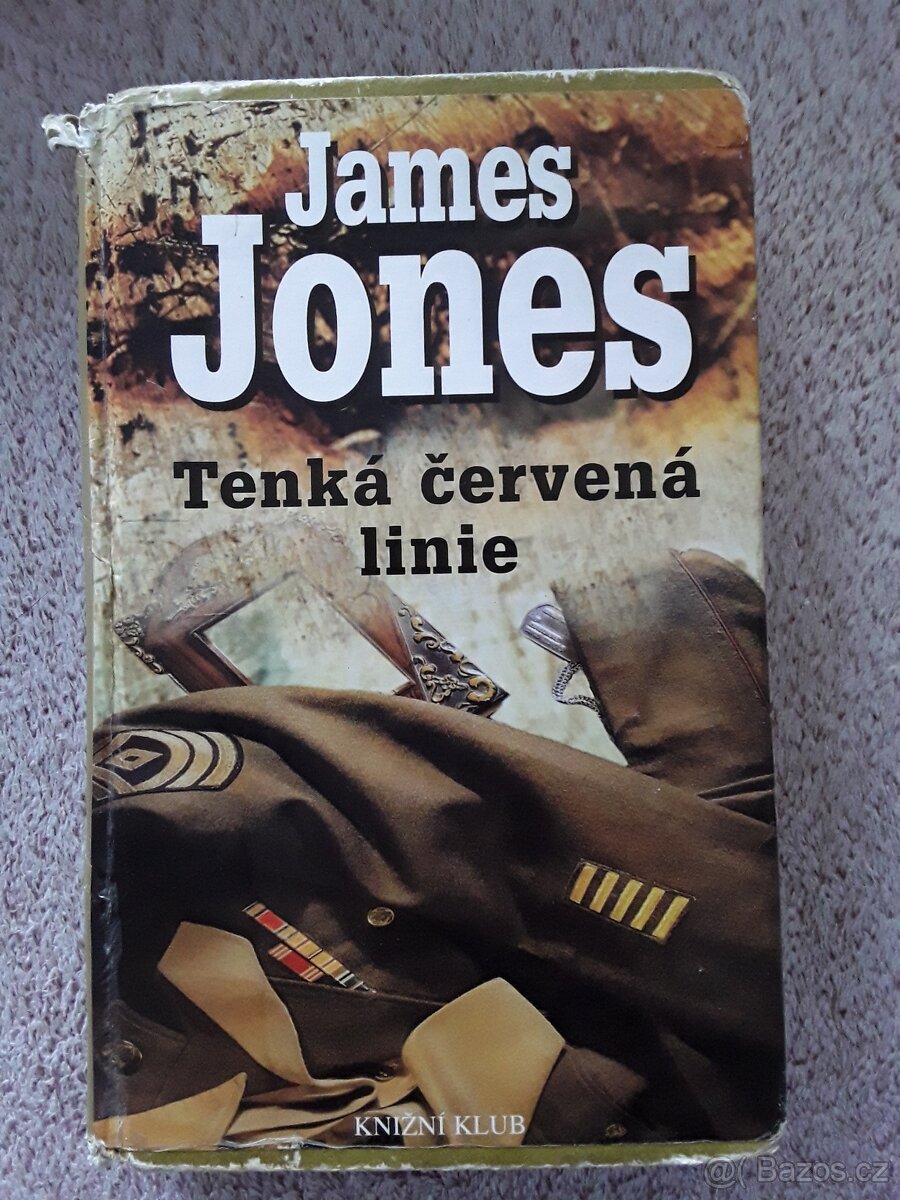 Kniha Tenká červená linie (J. Jones)