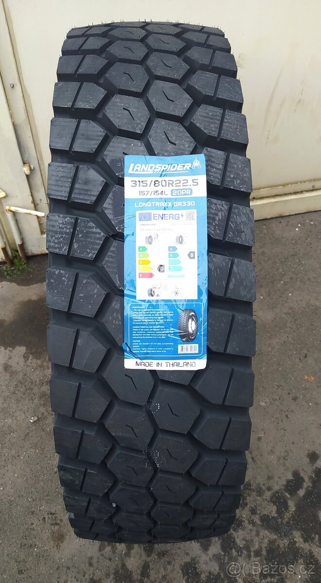315/80 r22,5 Záběrové 315/80 r22,5 Landspider