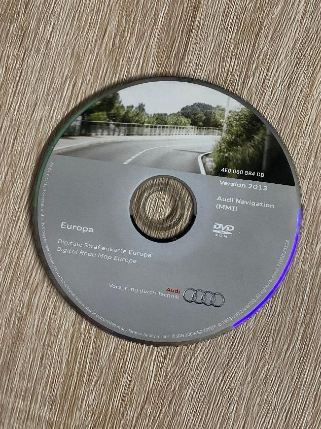 Navigační originál DVD Audi
