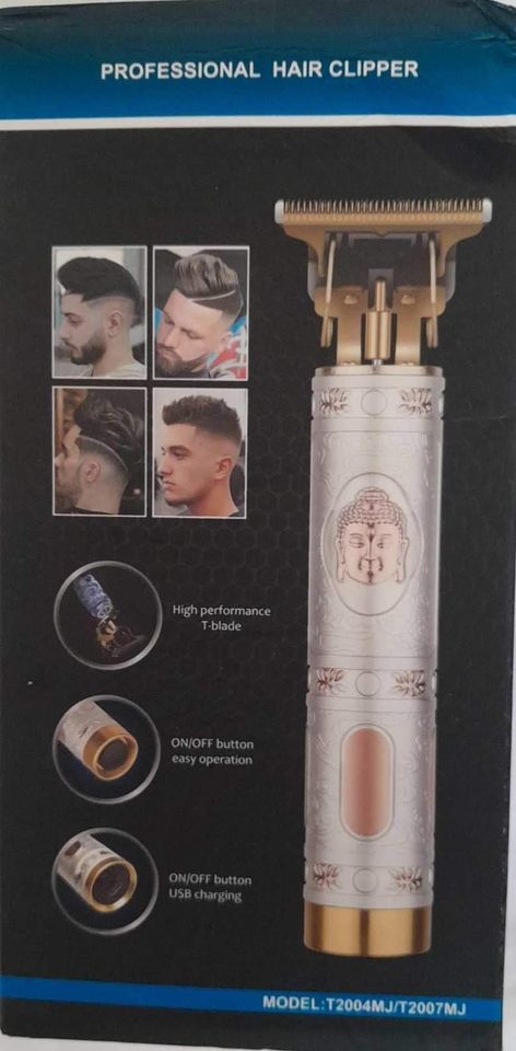 Komplet zastřihovací a holící strojek pro různé triky s orna