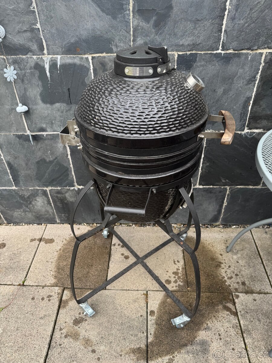 Zahradní gril vajíčko rošt průměr 34cm