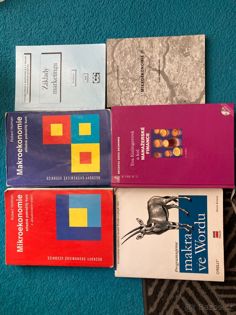 Makroekonimie, Mikroekonomie, Holman, Kislingerova Finance