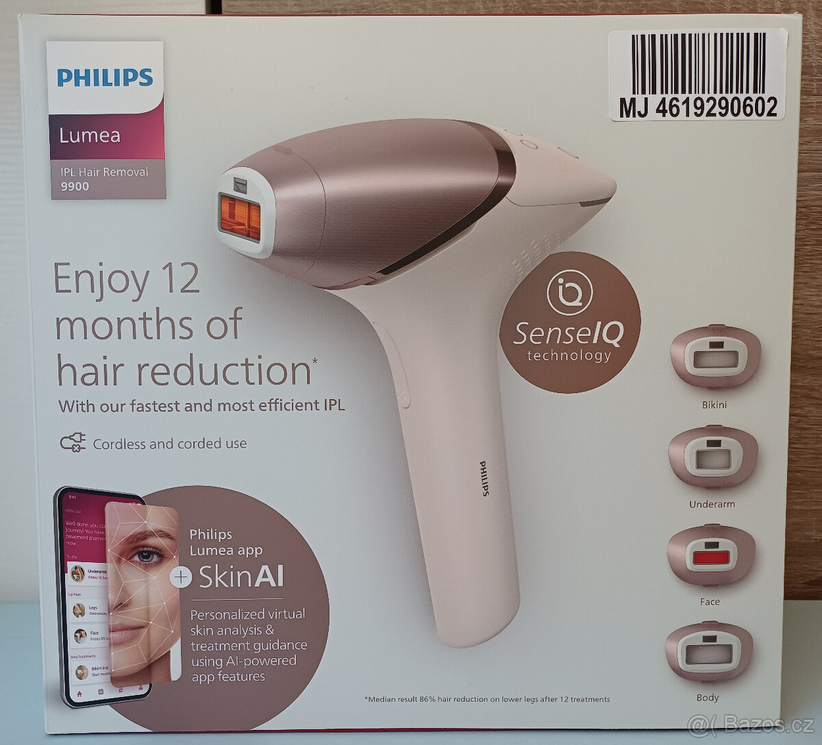 Epilátor Philips Lumea IPL Series 9900 BRI977/00