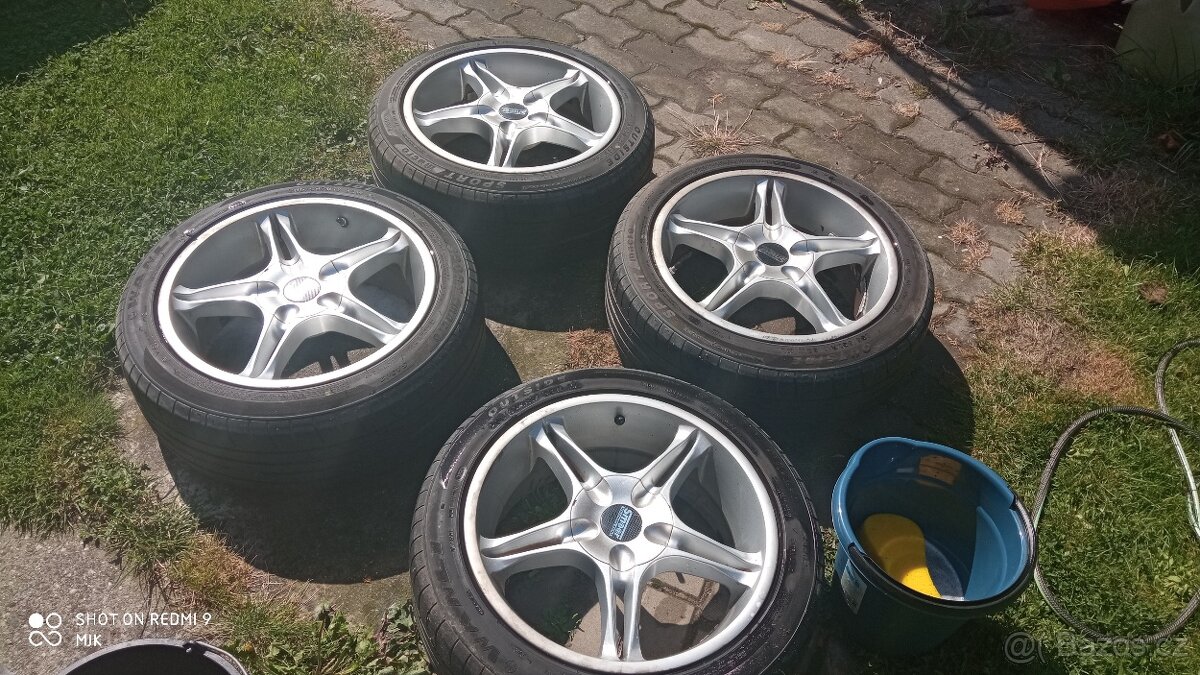 Alu kola 4x114,3 a 4x98 dvojí rozteč R17