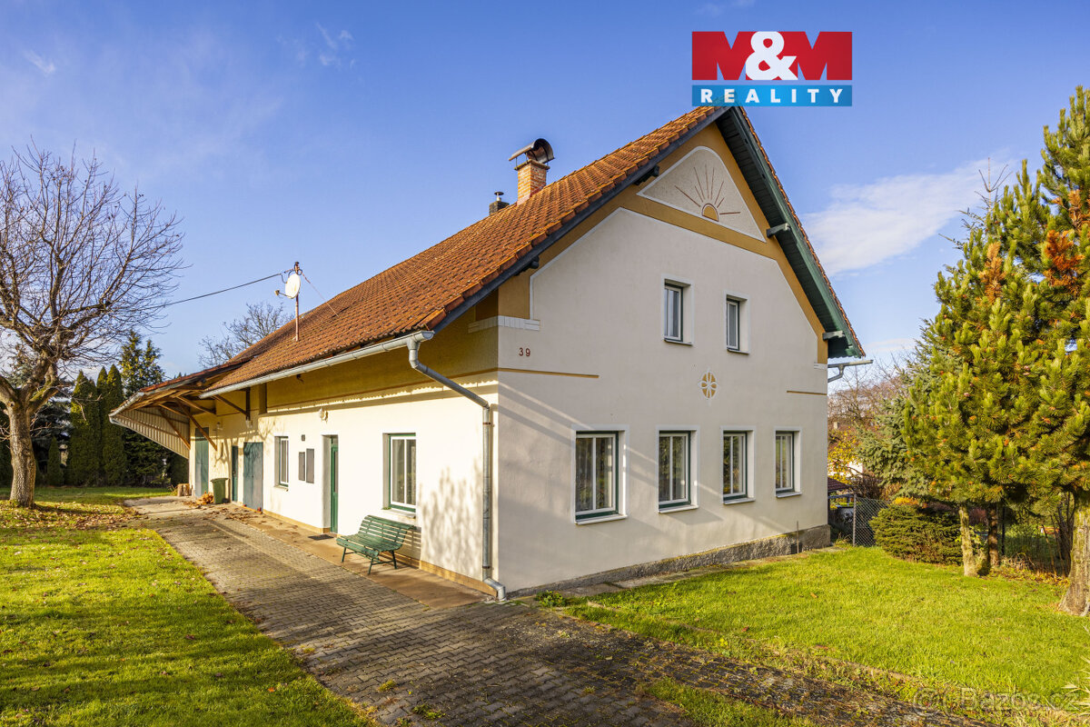 Prodej, RD 252 m2, zahrada, Trnov-Záhornice