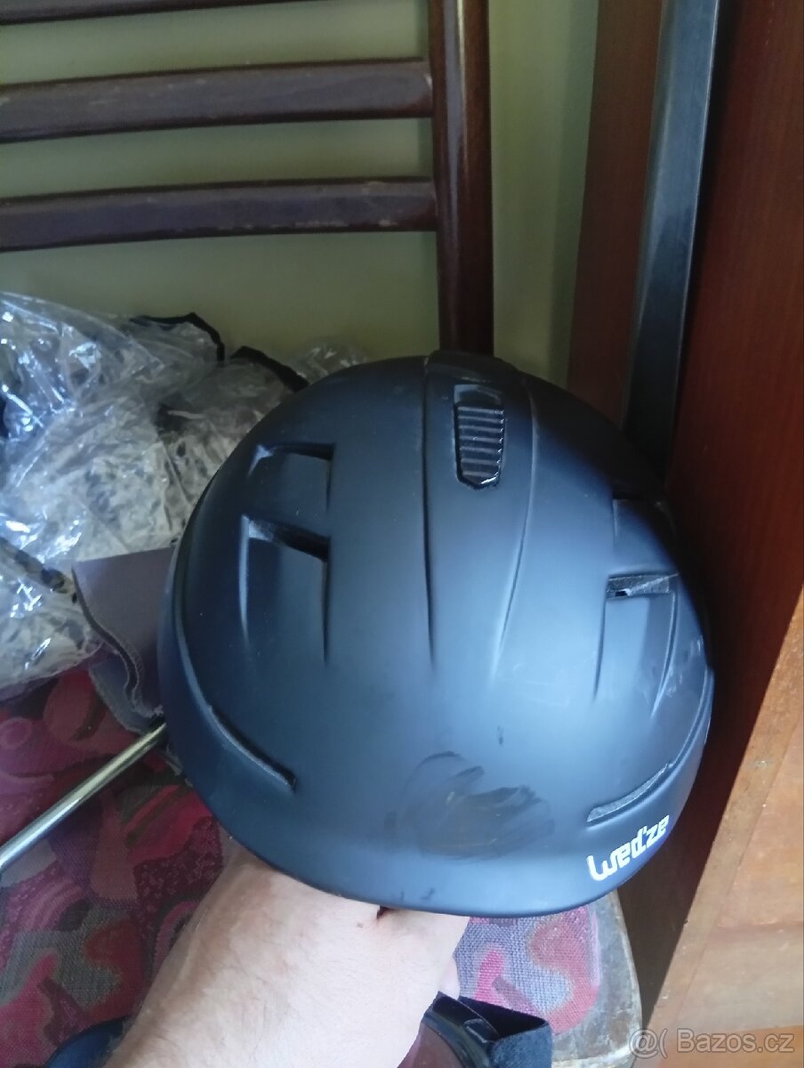 Lyžařská helma Wedze, brýle arcore