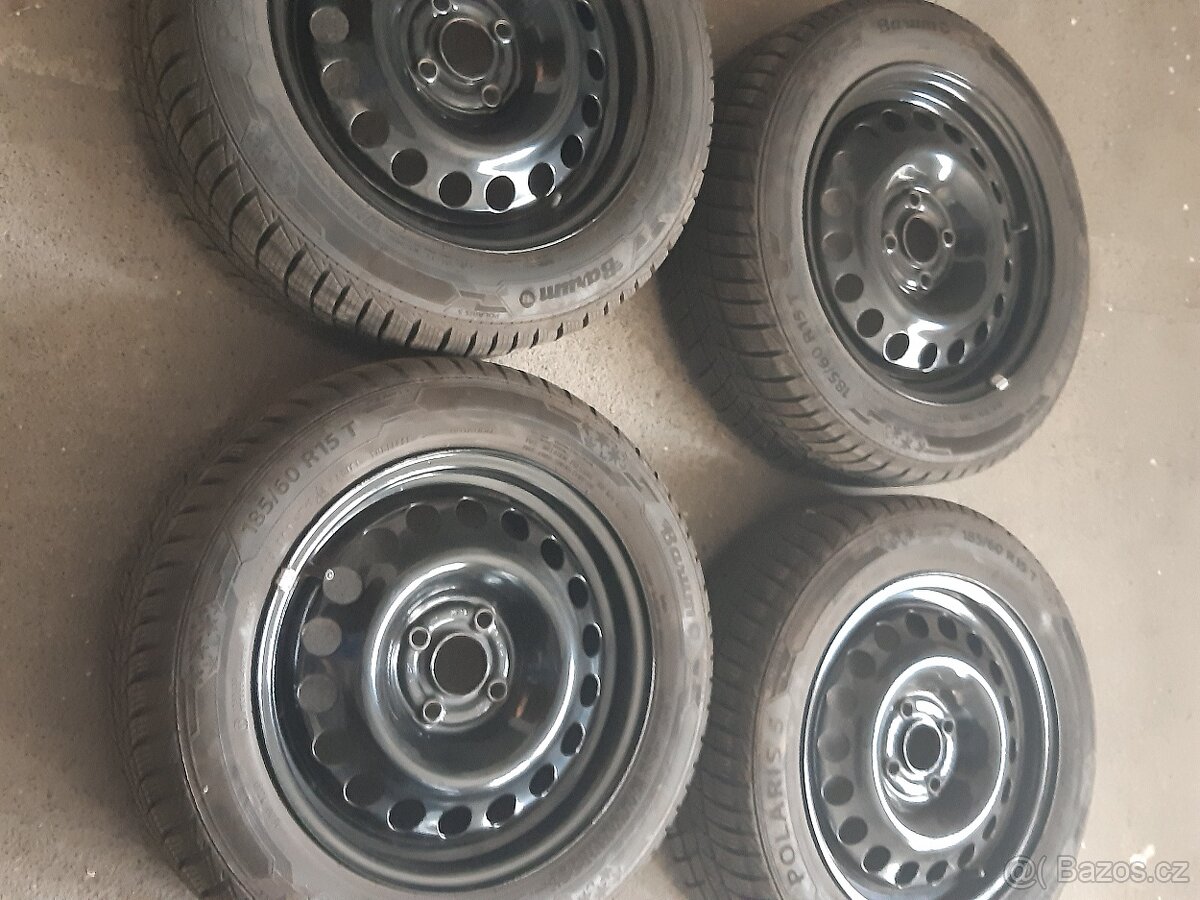 Prodám zimní kola 185/60/R15 4x100