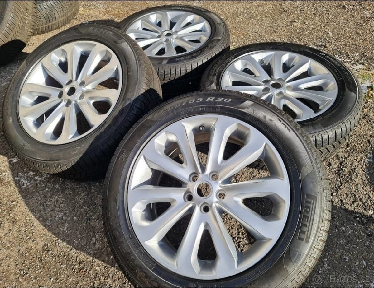 Zimní sada Land Rover Vogue R20 5x120 s 90% pneu