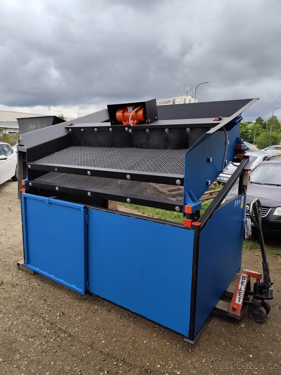 Třídičky zeminy - ideální pro obce, stavební firmy i zahradu