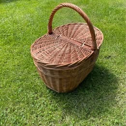 Proutěný koš (možnost více ks) - nový