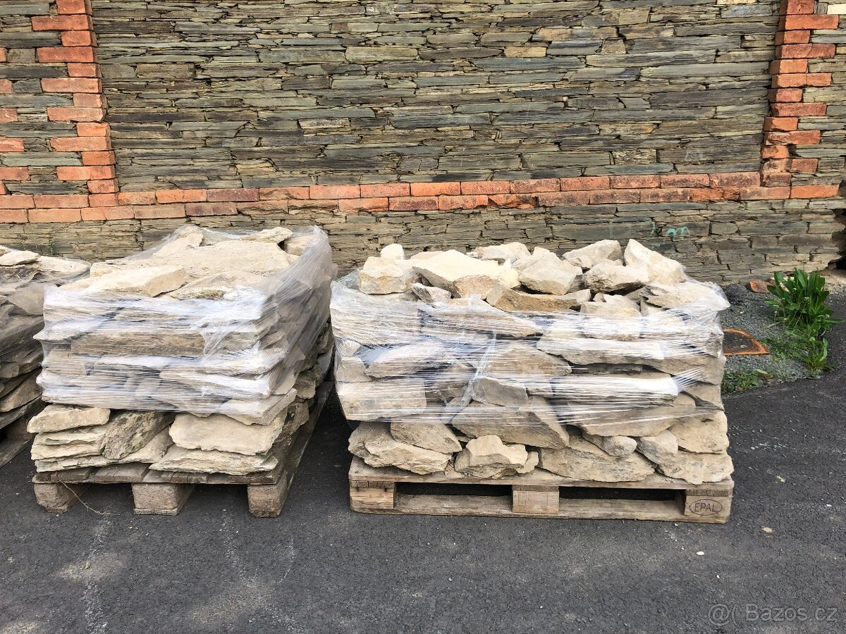 Prodám kámen na zídky